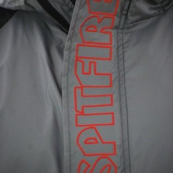Spitfire Hombre Anorak Jacket (Black/Grey) - Picture 5 of 7